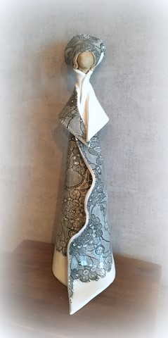 Sculpture en céramique environ 18 cm