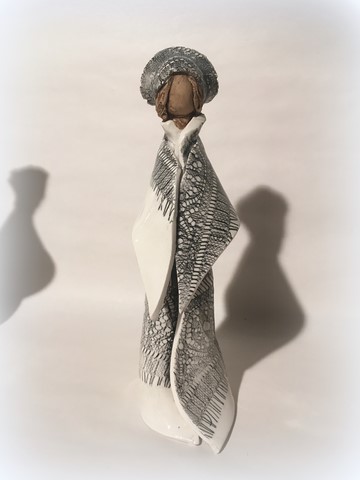 Sculpture en céramique environ 18 cm